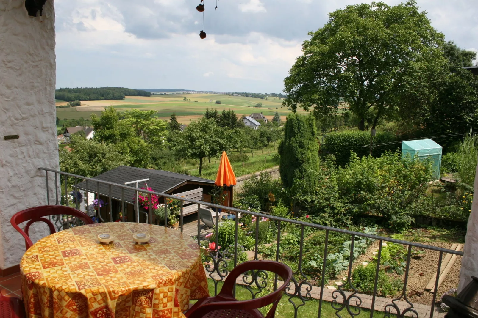Scheune zur Schönen Aussicht-Terrace balcony