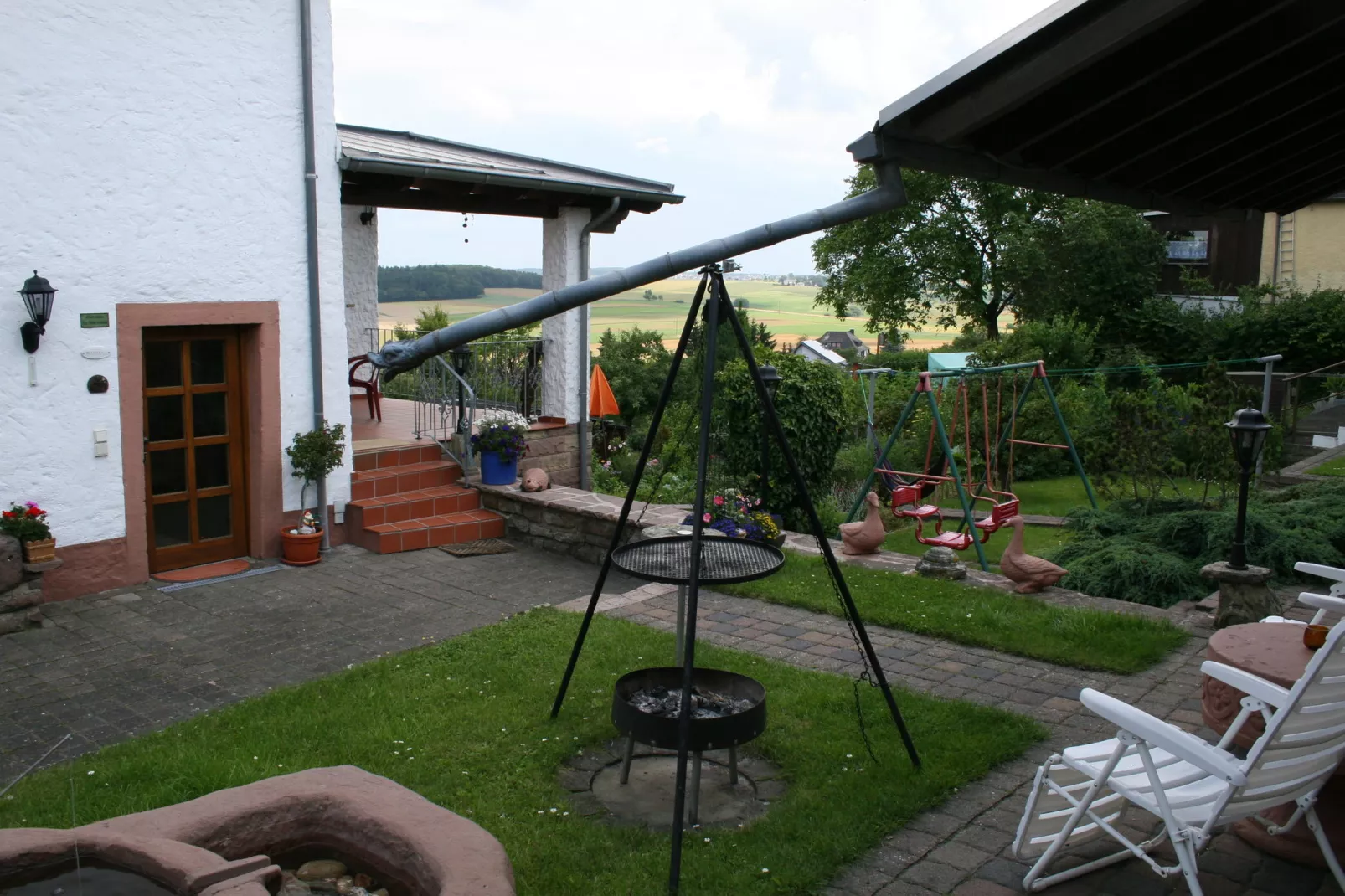 Scheune zur Schönen Aussicht-Gardens summer