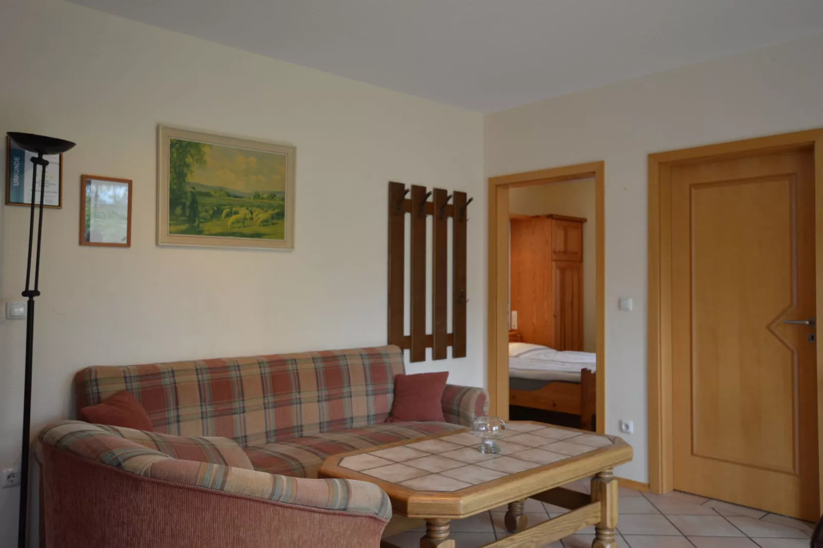 Ferienwohnung Grün - Wohnzimmer
