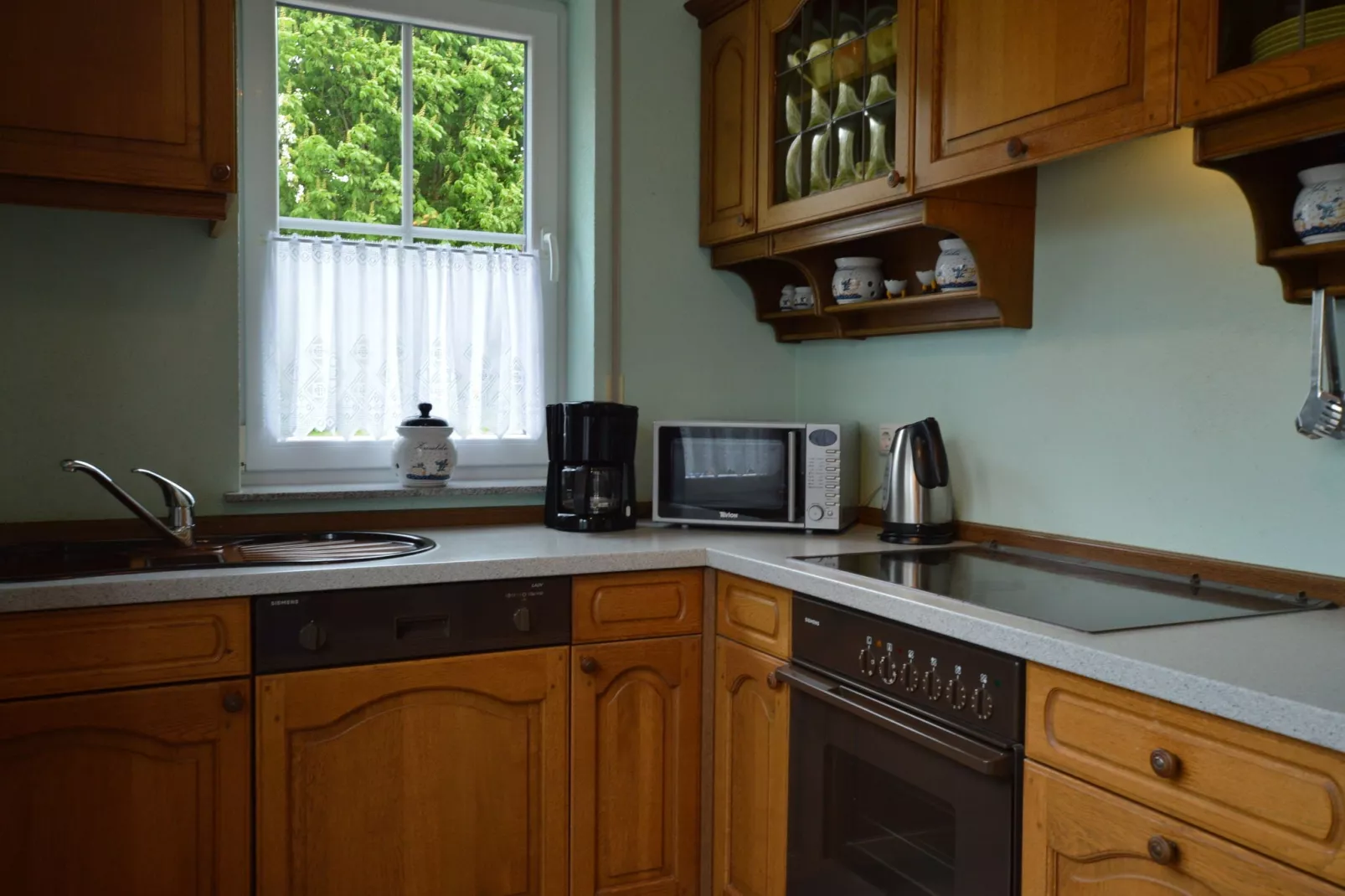 Ferienwohnung Grün - Küche
