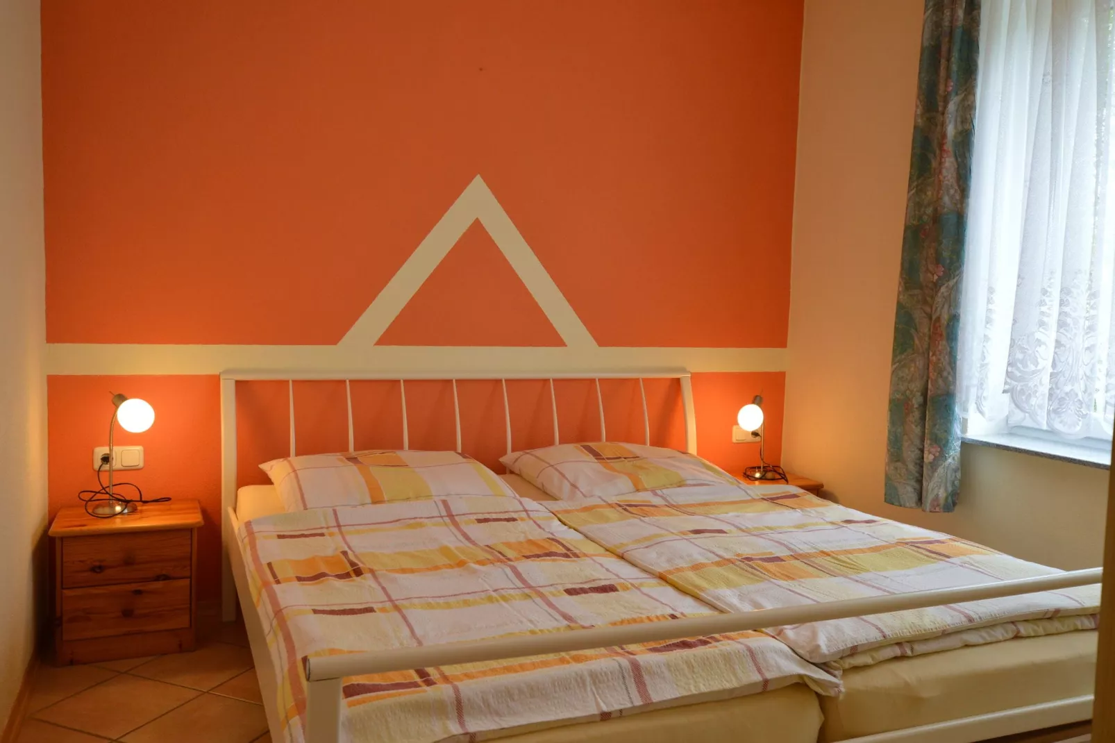 Ferienwohnung Grün - Schlafzimmer