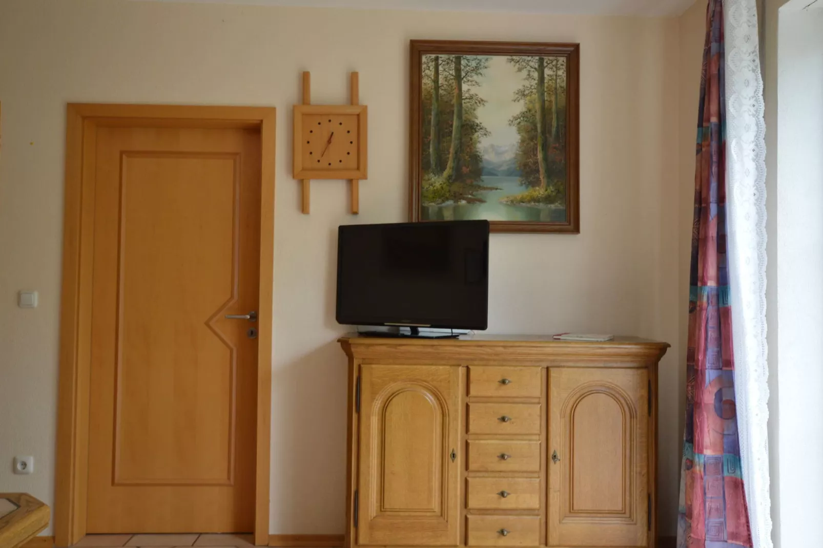 Ferienwohnung Grün - Wohnzimmer