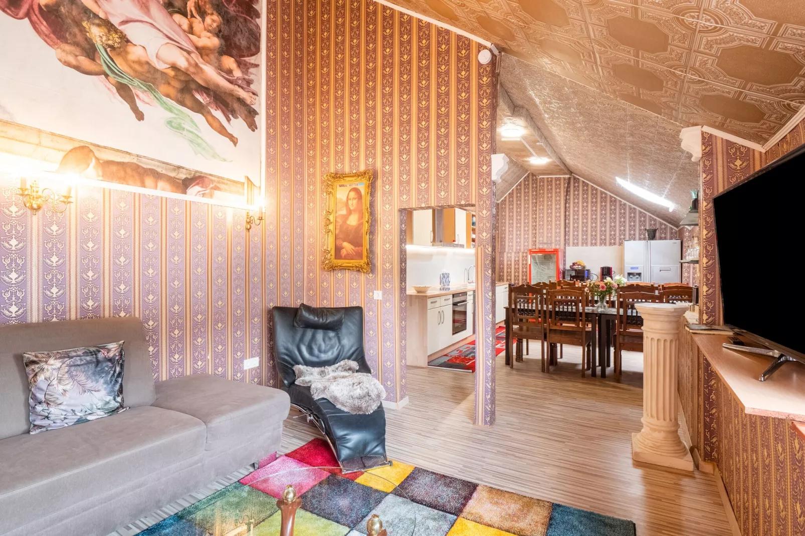 Gruppenhaus Rosenberg-Living room