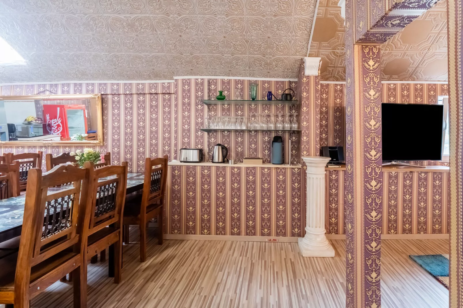 Gruppenhaus Rosenberg-Dining room