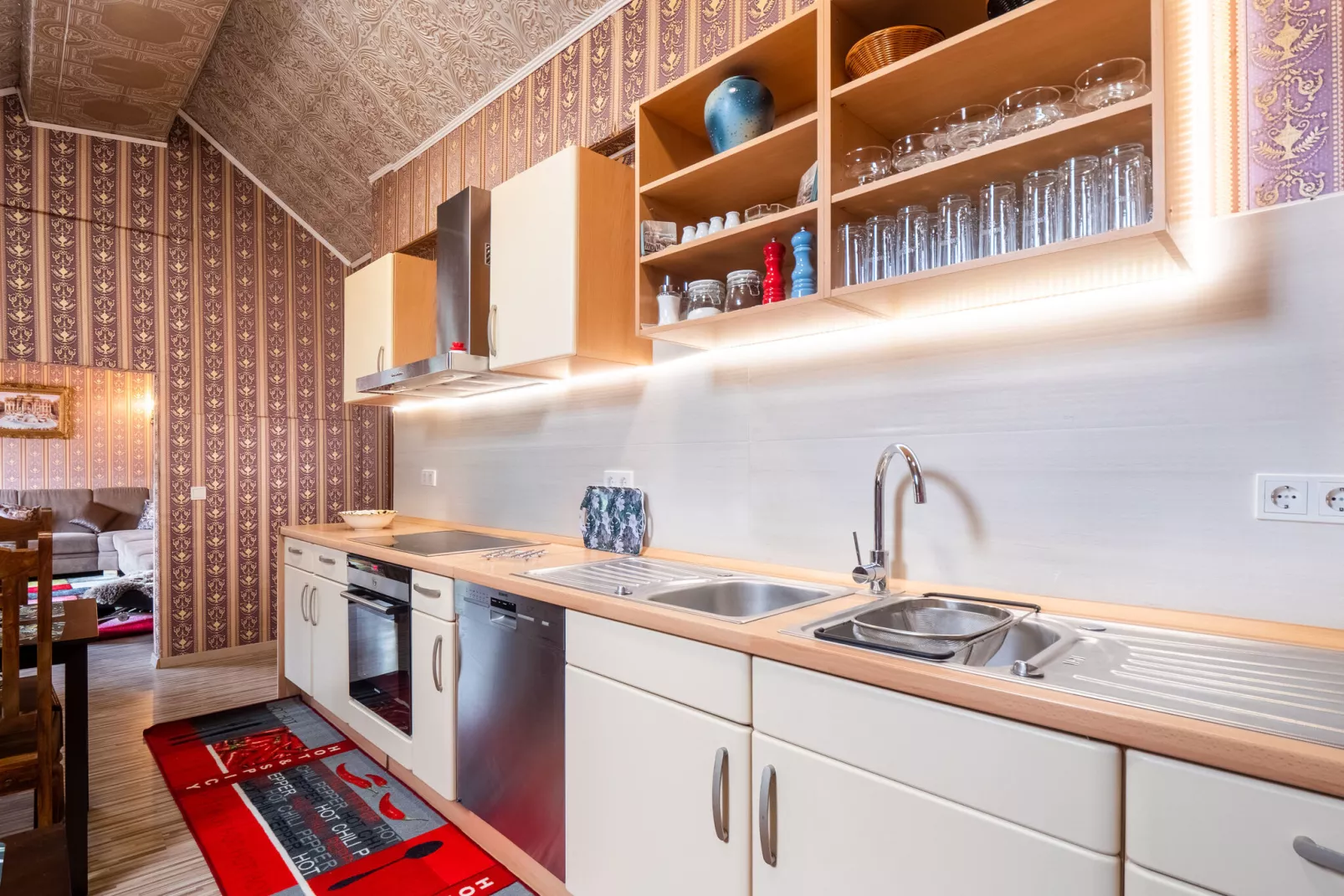 Gruppenhaus Rosenberg-Kitchen