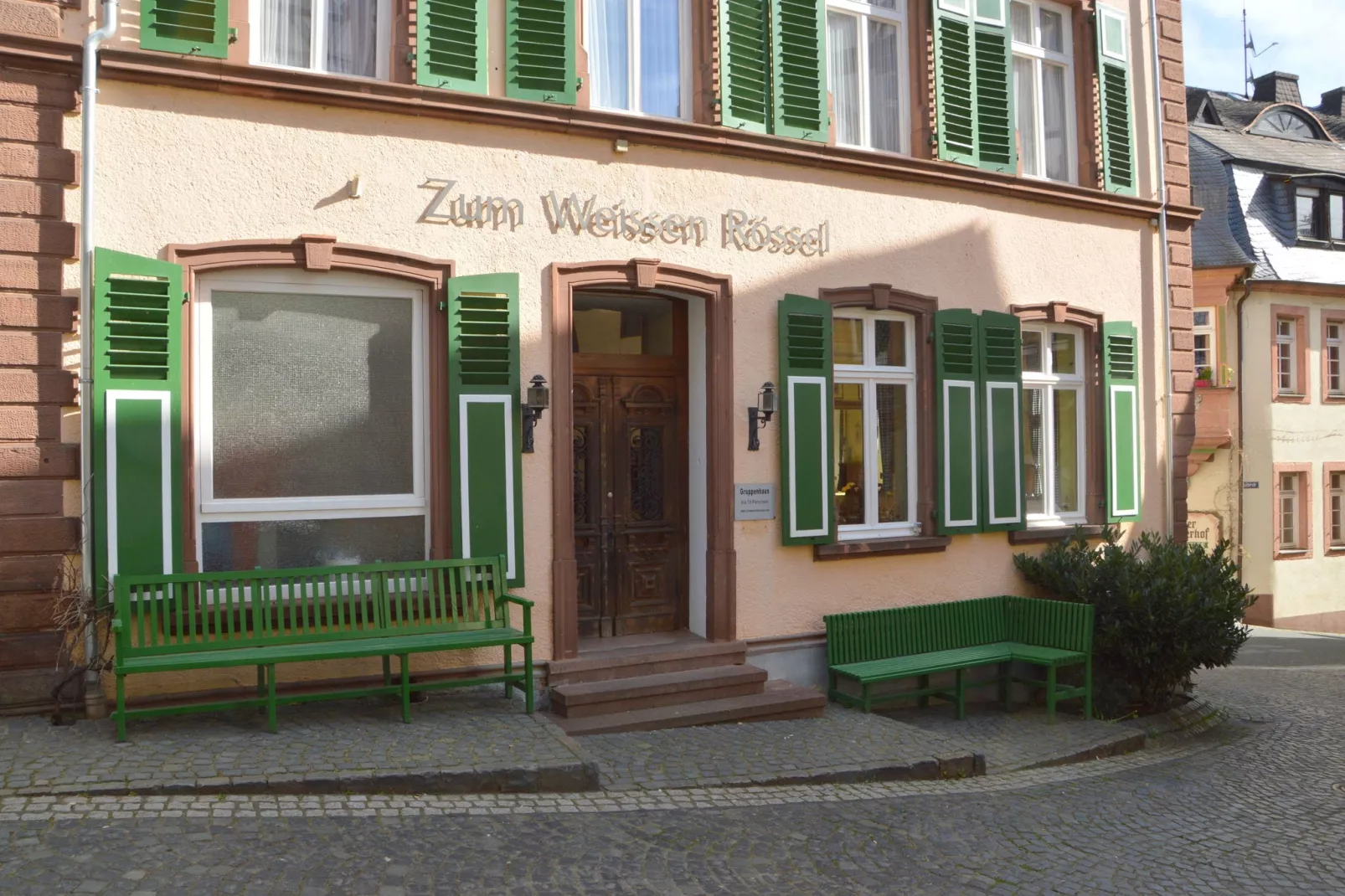 Zum Weissen Rössel-Empfangshalle