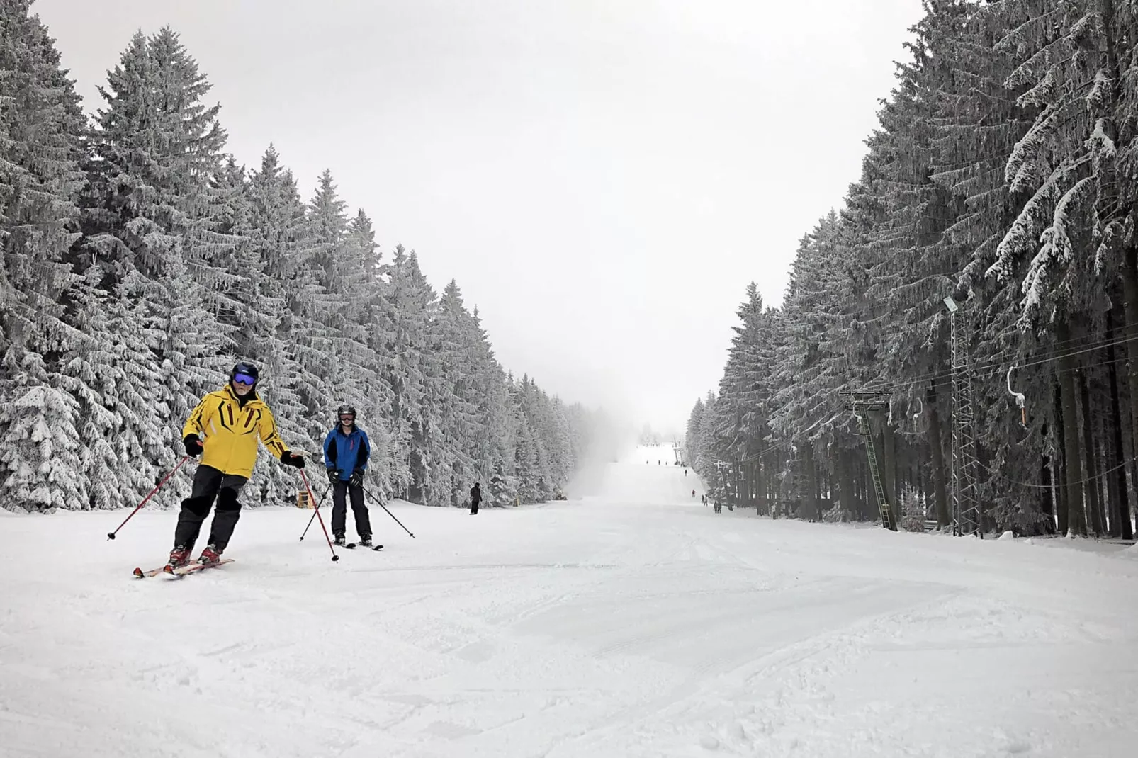 Ferienwohnung Waldblick-Gebiet Winter 20 km