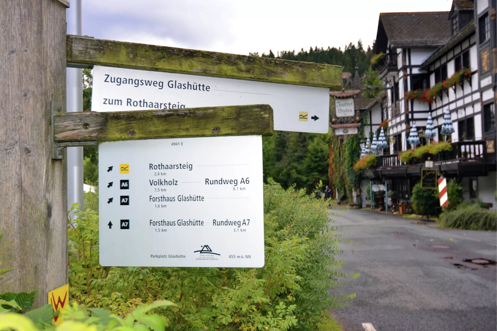 Waldhäuschen-Areas summer 1km