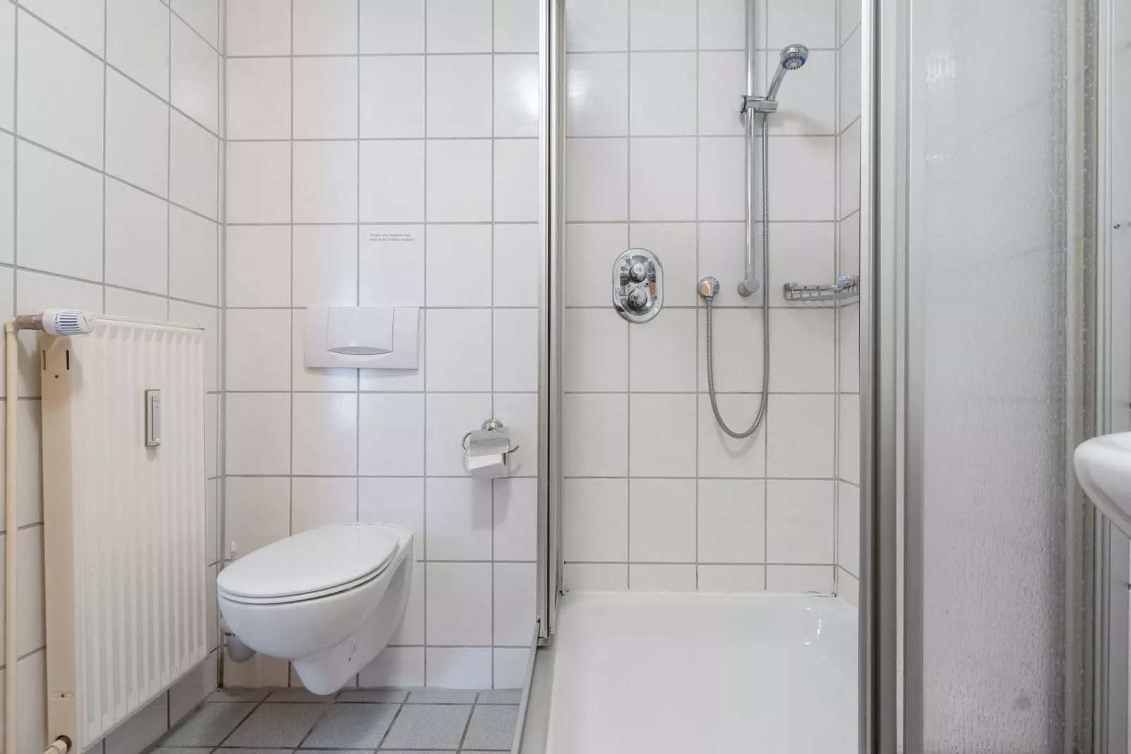 Am Damwildgehege-Badezimmer