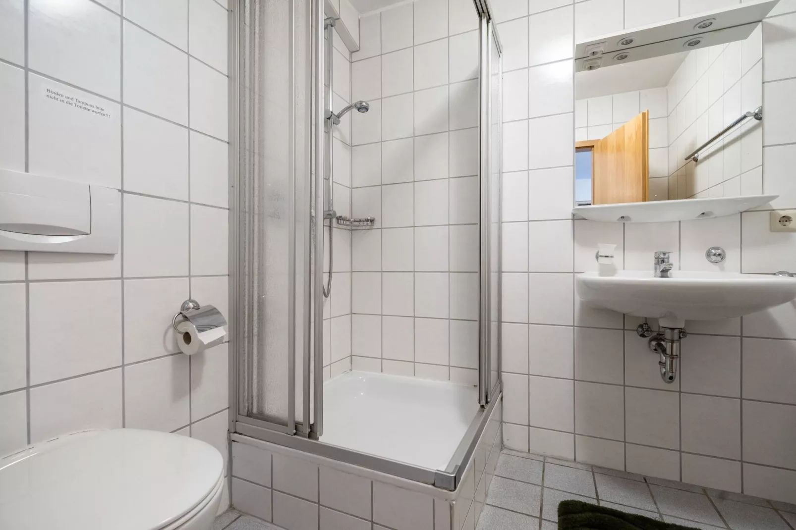 Am Damwildgehege-Badezimmer