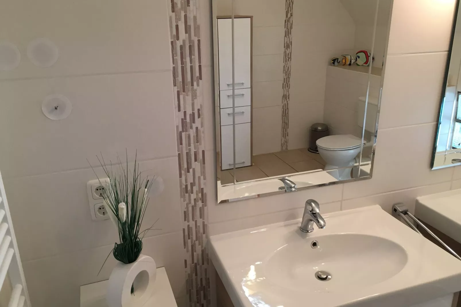 Ferienwohnung Silbecke-Badezimmer