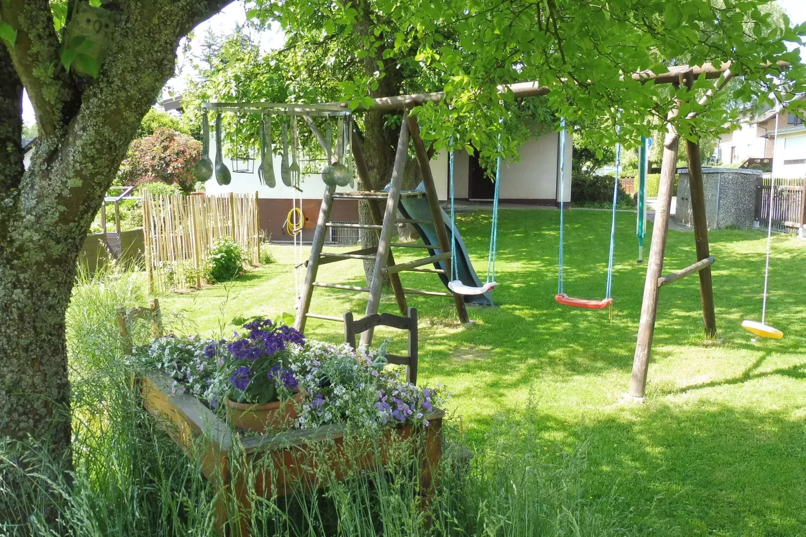 Im Westerwald-Gardens in summer