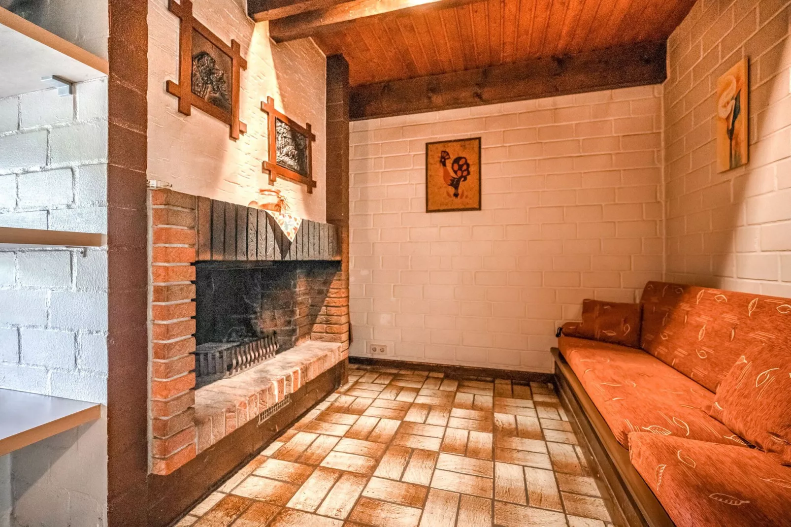 Dachsbau-Living room