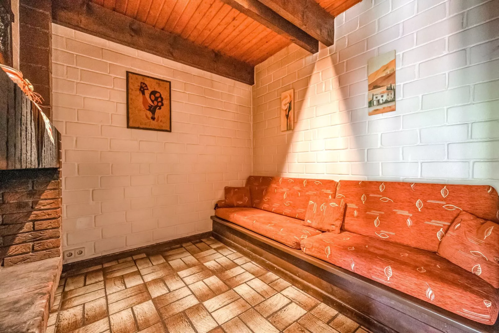 Dachsbau-Living room
