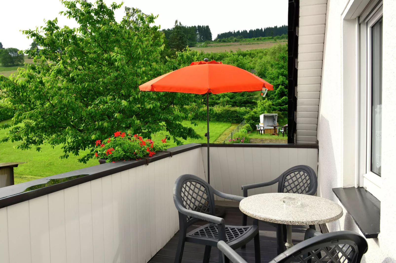 Haus Helga-Terrace balcony