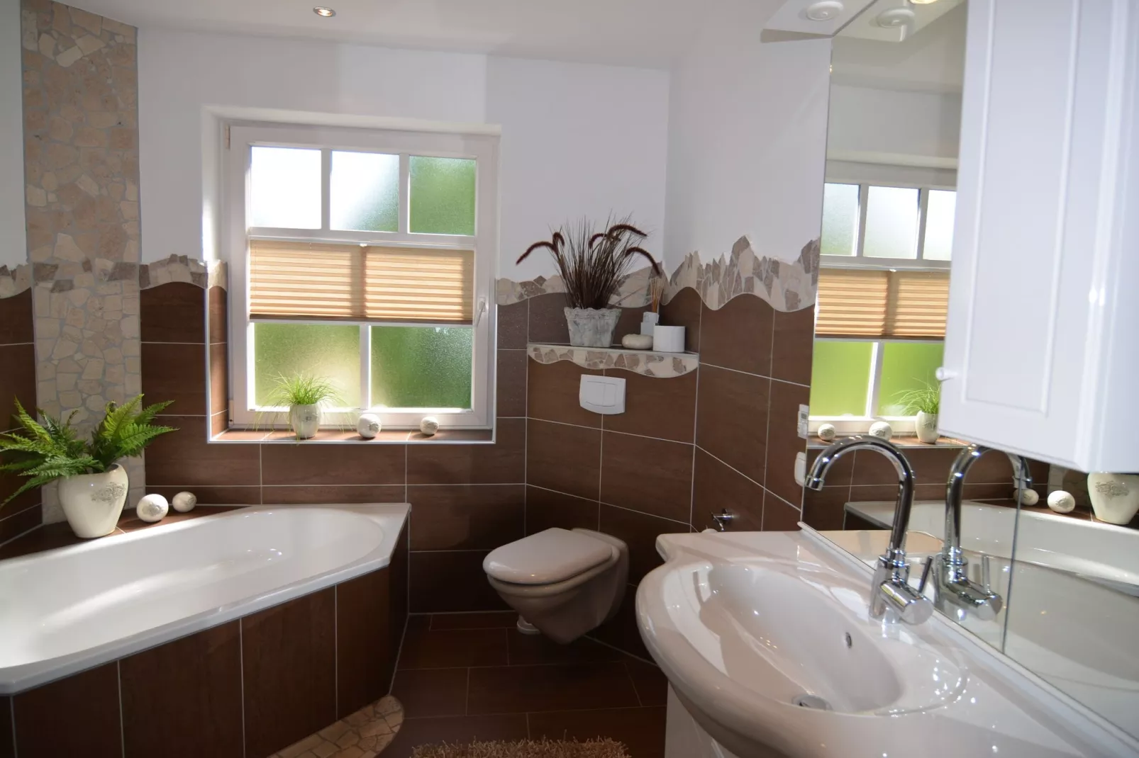 Haus Finger-Badezimmer