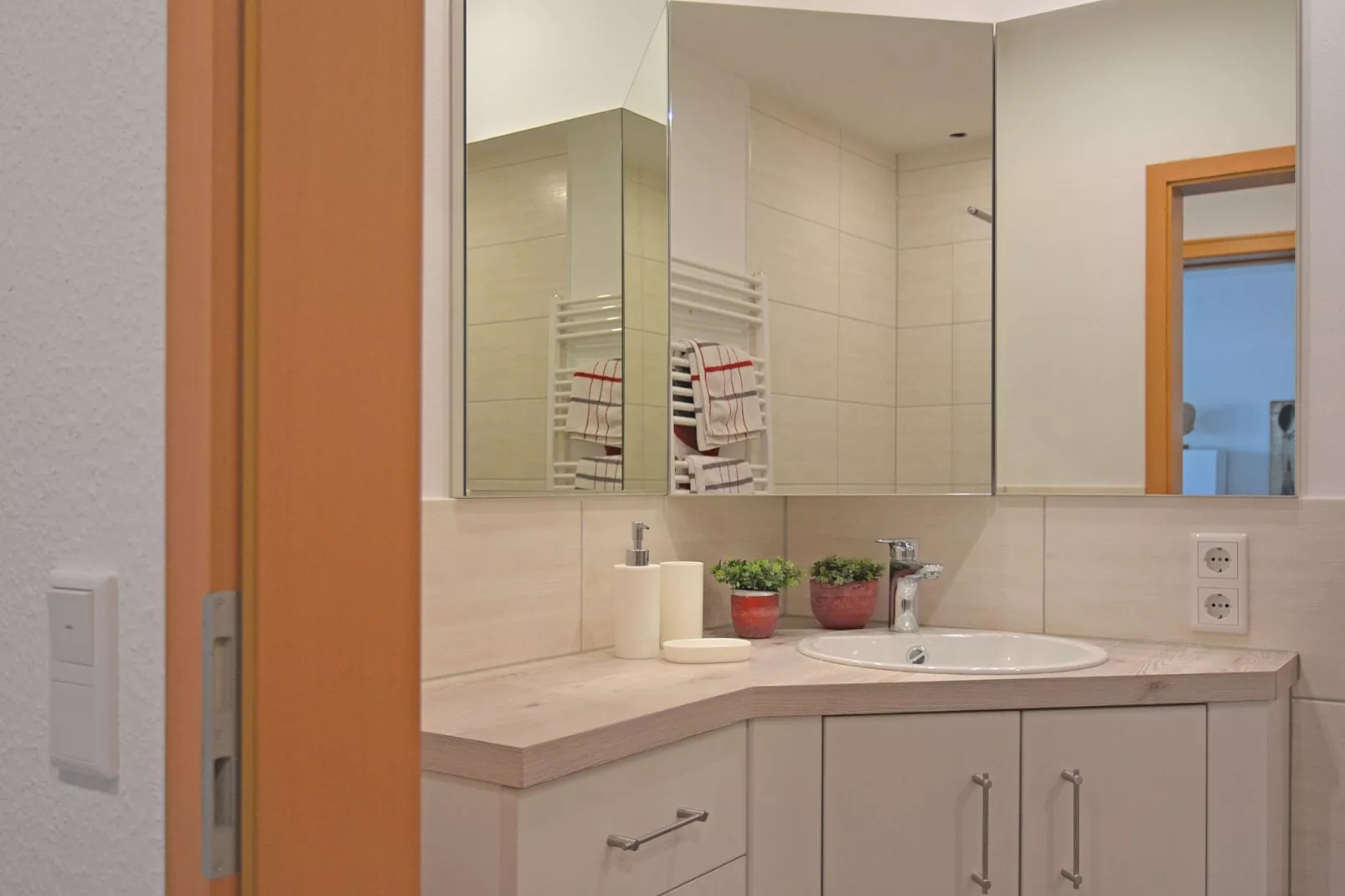 Haus Finger-Badezimmer