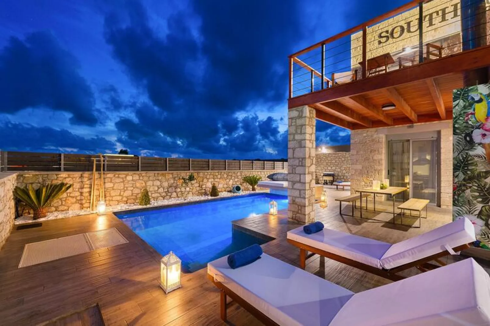 Villa Lachania-3-bedroom - Villa 2-Exterior summer