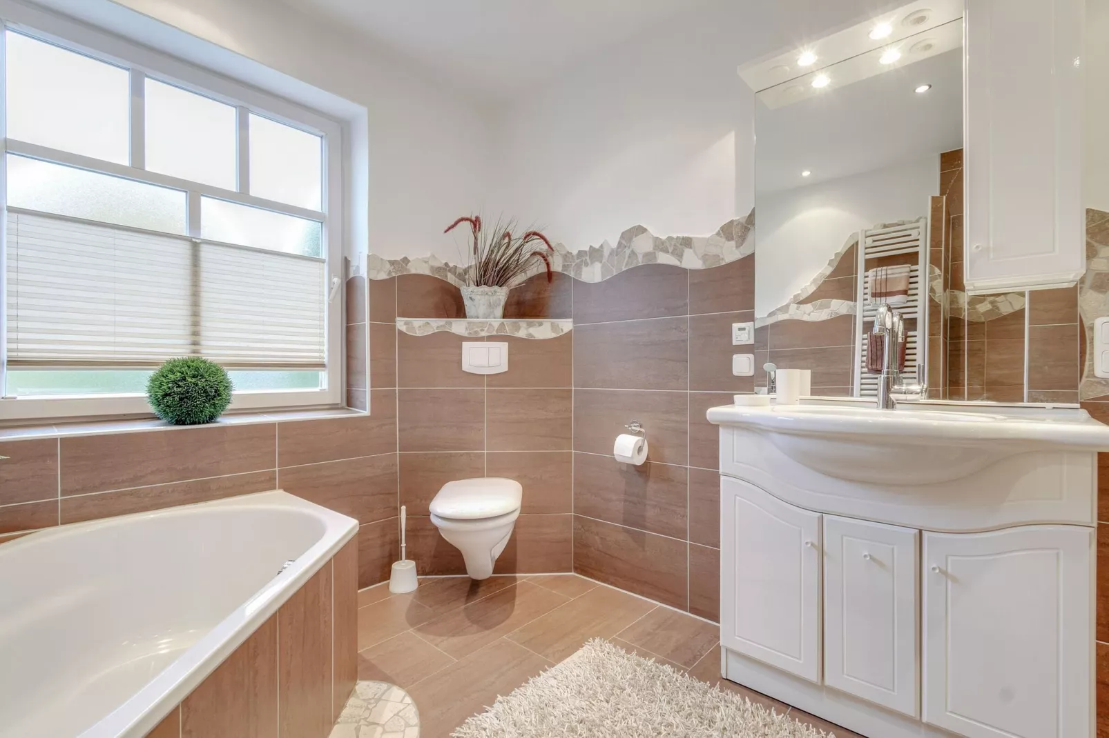 Haus Finger-Badezimmer