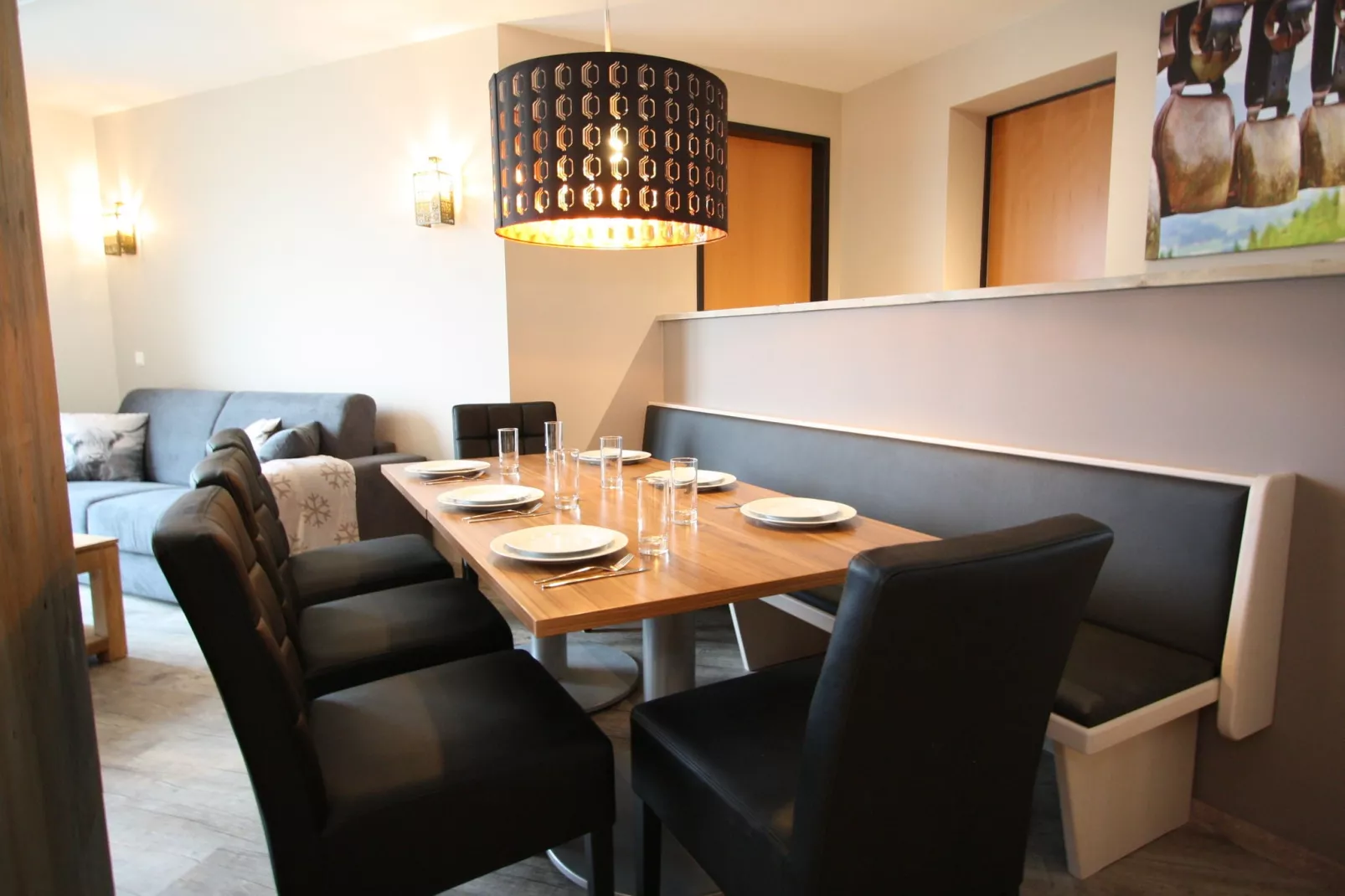 Apartment Aineckblick 15-Dining room