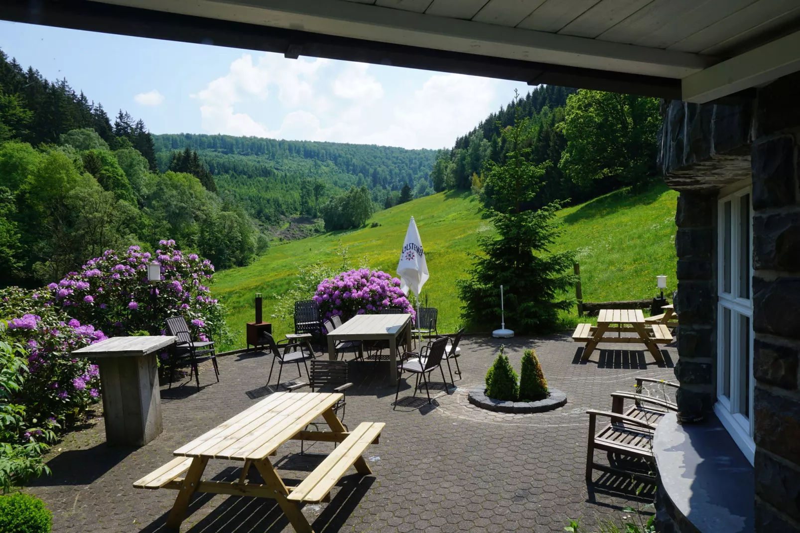 Landhaus Winterberg-Terrassenbalkon