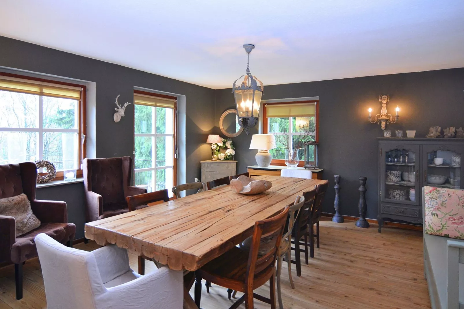 Idyllic holiday home near the ski area-Dining room