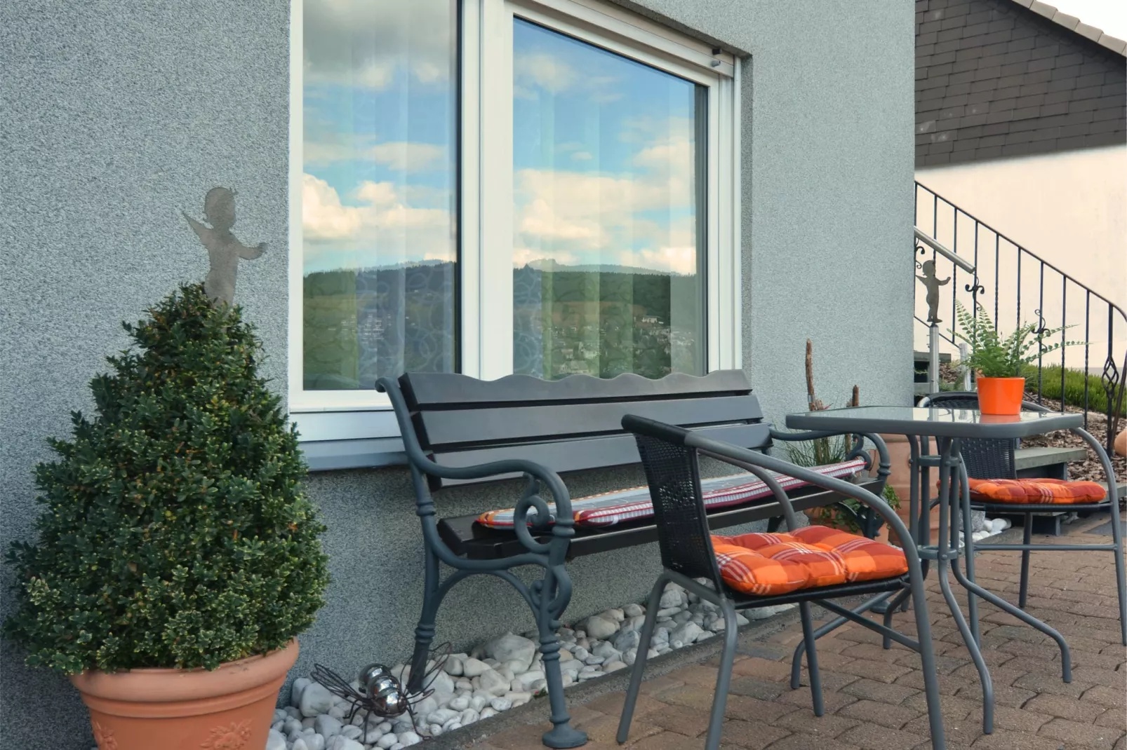 Ferienwohnung Kampstraße-Terrassenbalkon