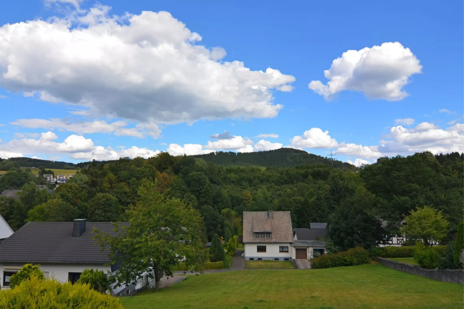 Ferienwohnung Kampstraße-Aussicht Sommer