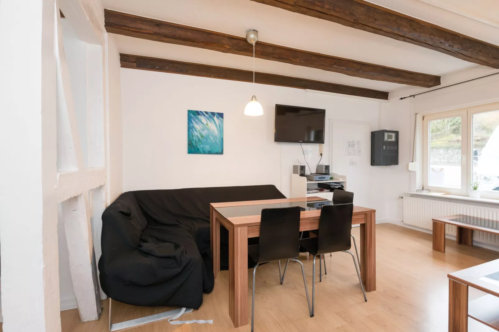 Gruppenhaus am Bach-Living room