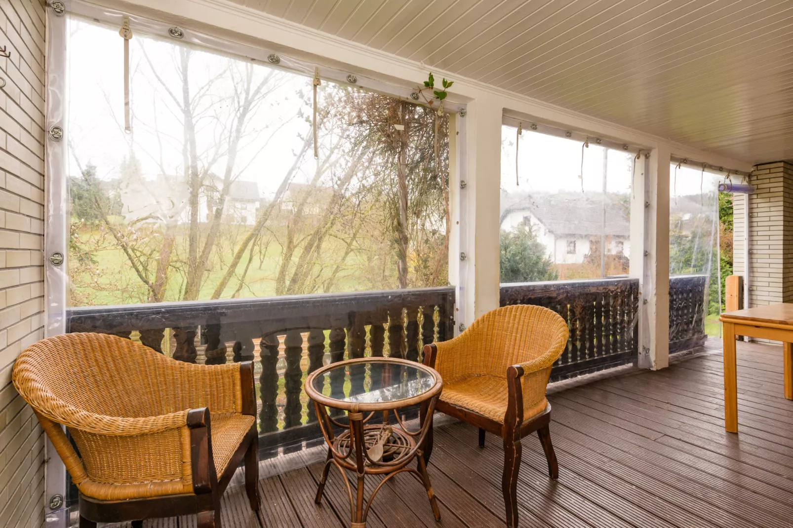 Gruppenhaus am Bach-Terrace balcony