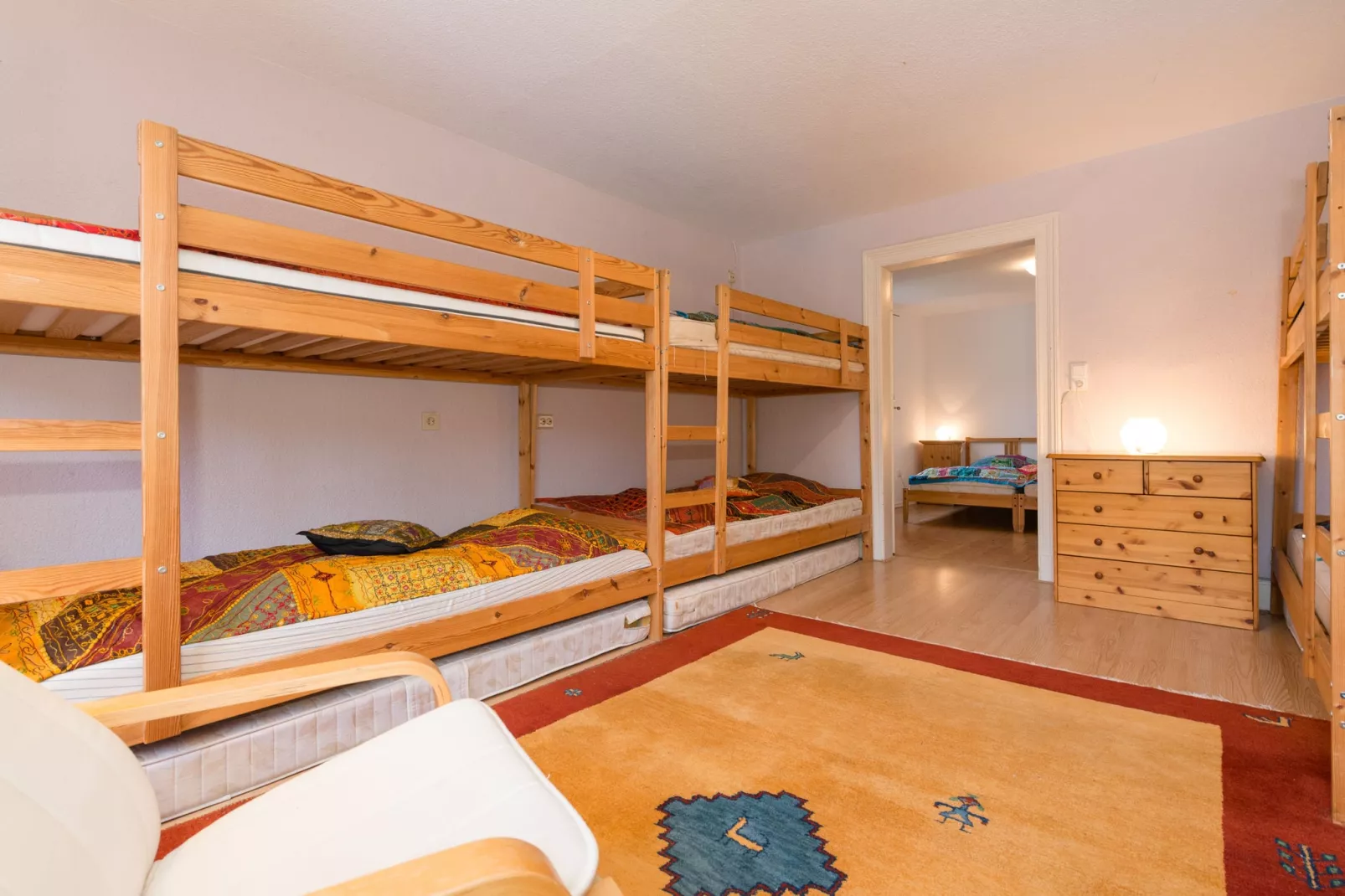 Gruppenhaus am Bach-Schlafzimmer