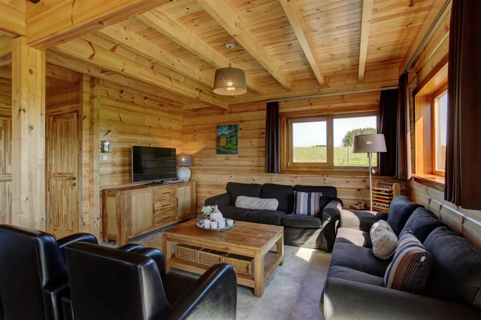 EcoLodge Sauerland 1-Living room