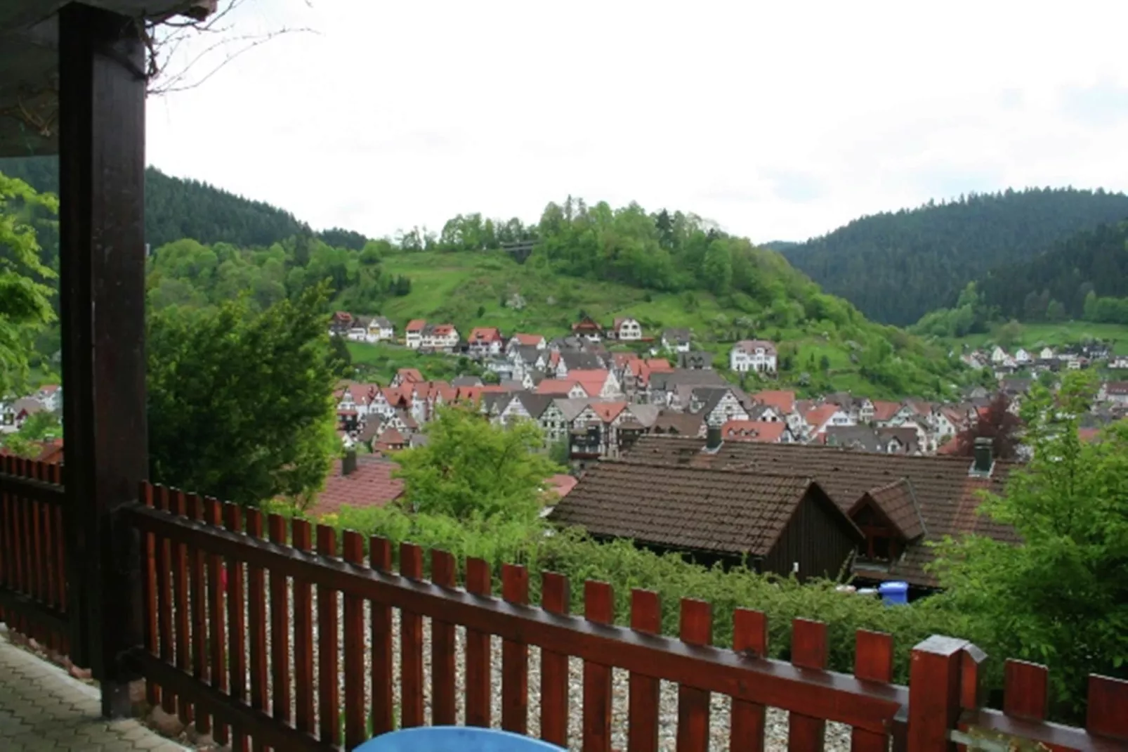 Panoramablick-View in summer