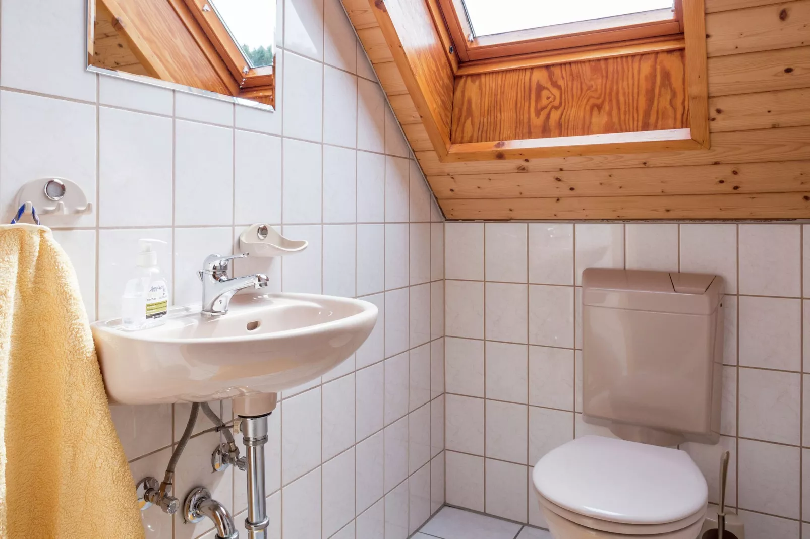 Schwarzwald-Badezimmer