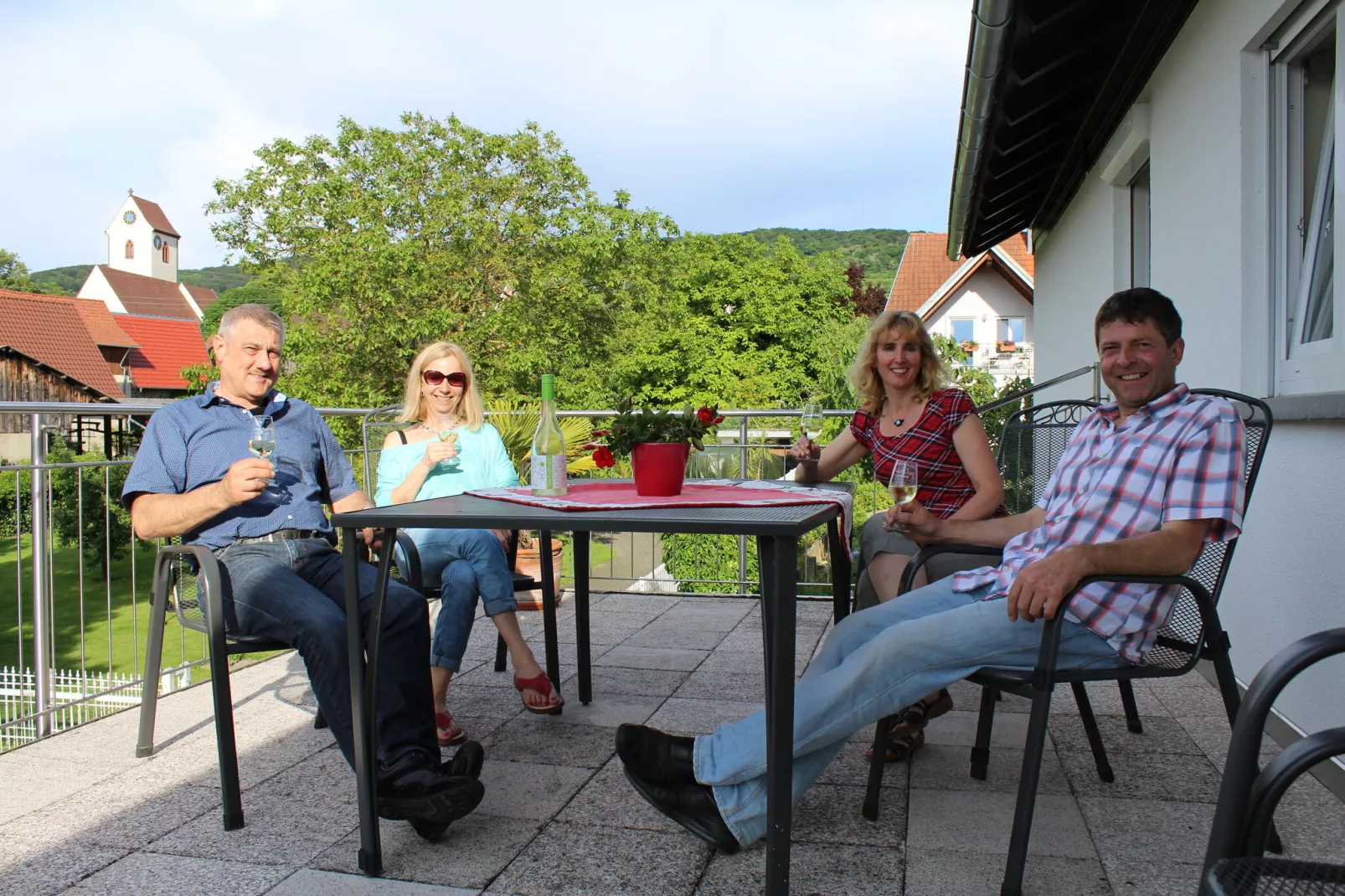 Ferienwohnung Franz-Terrace balcony