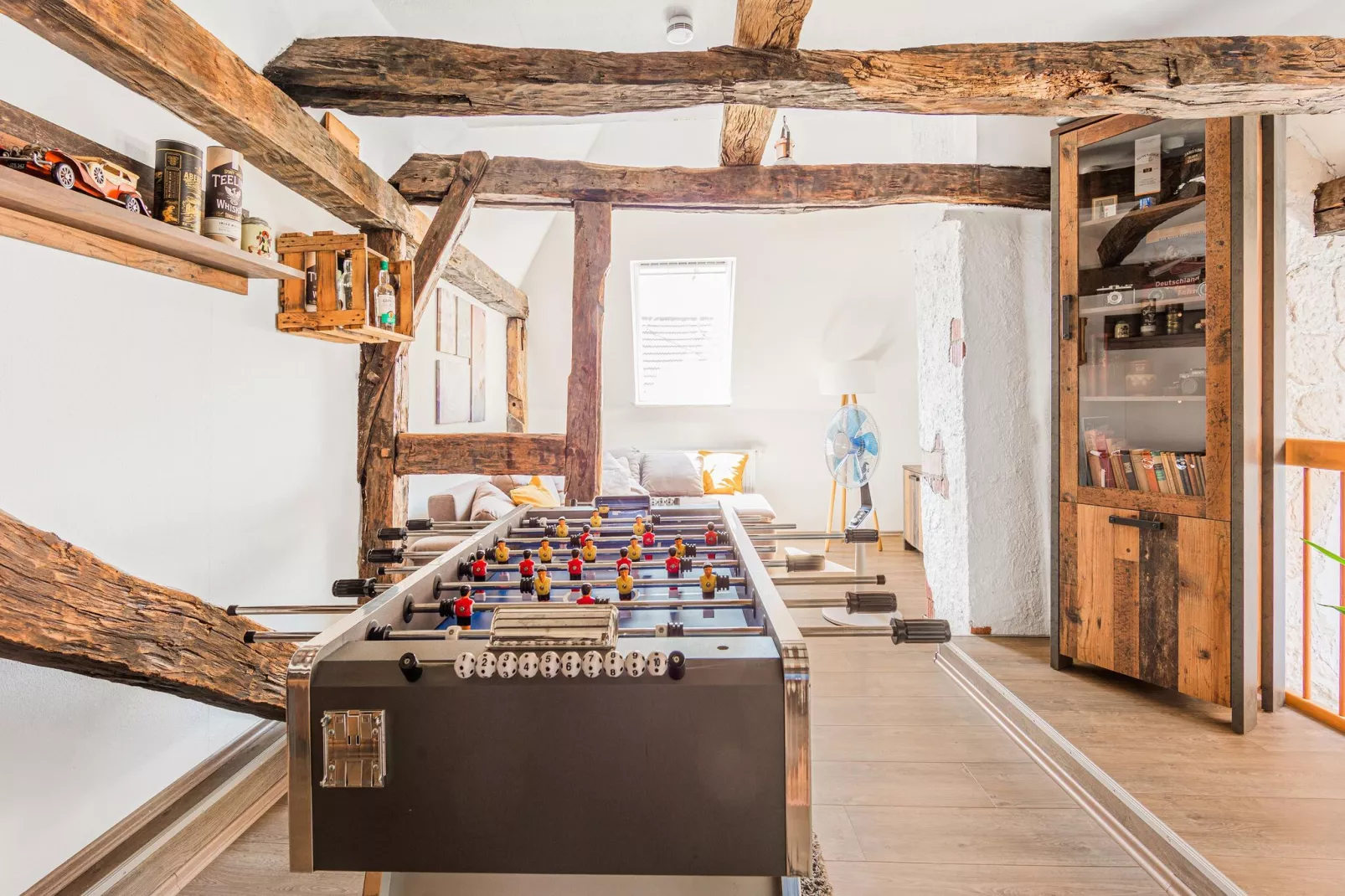 Ferienwohnung am Marktplatz-Freizeitraum