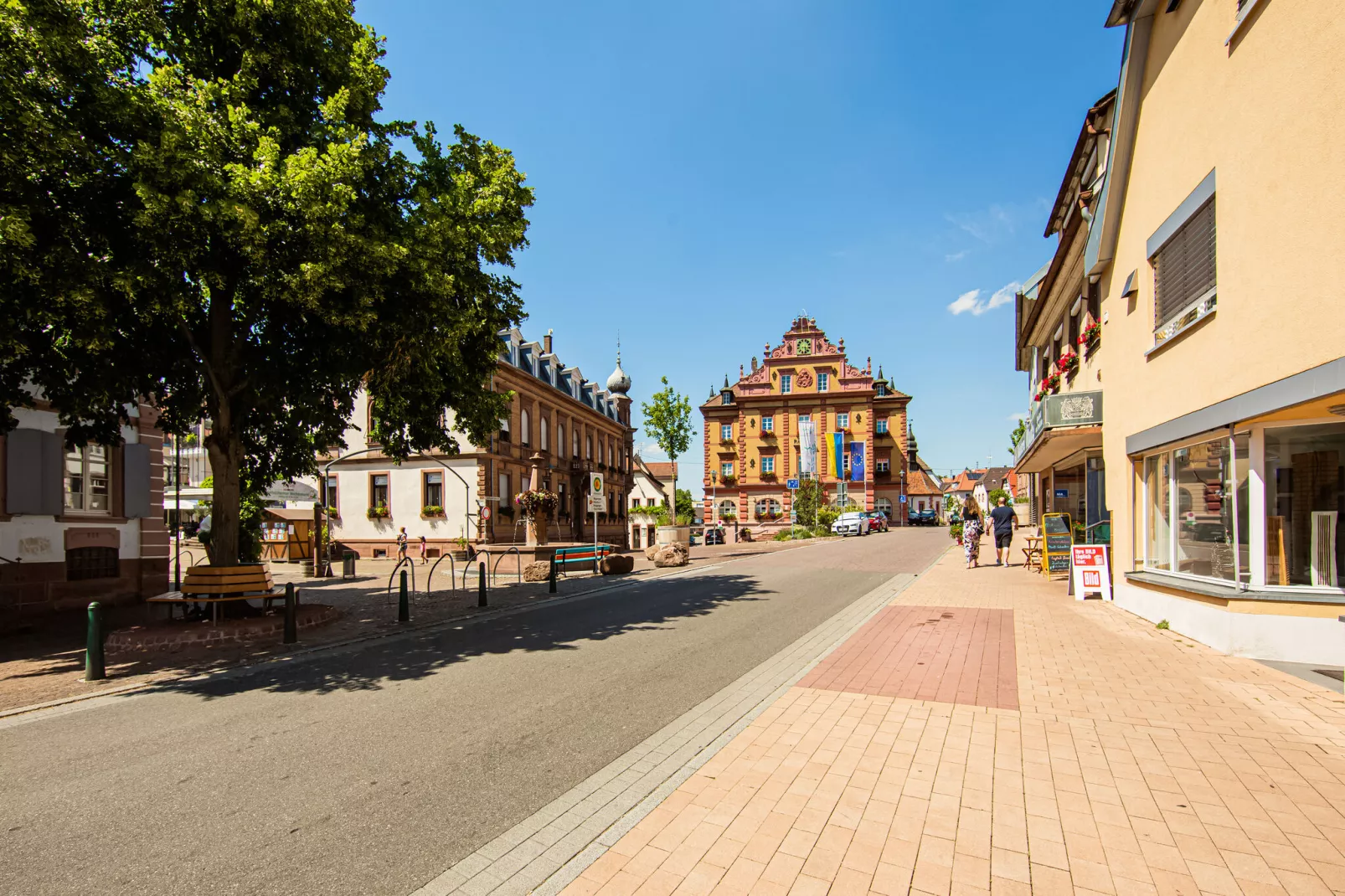 Ferienwohnung am Marktplatz-Gebiete Sommer 1 km