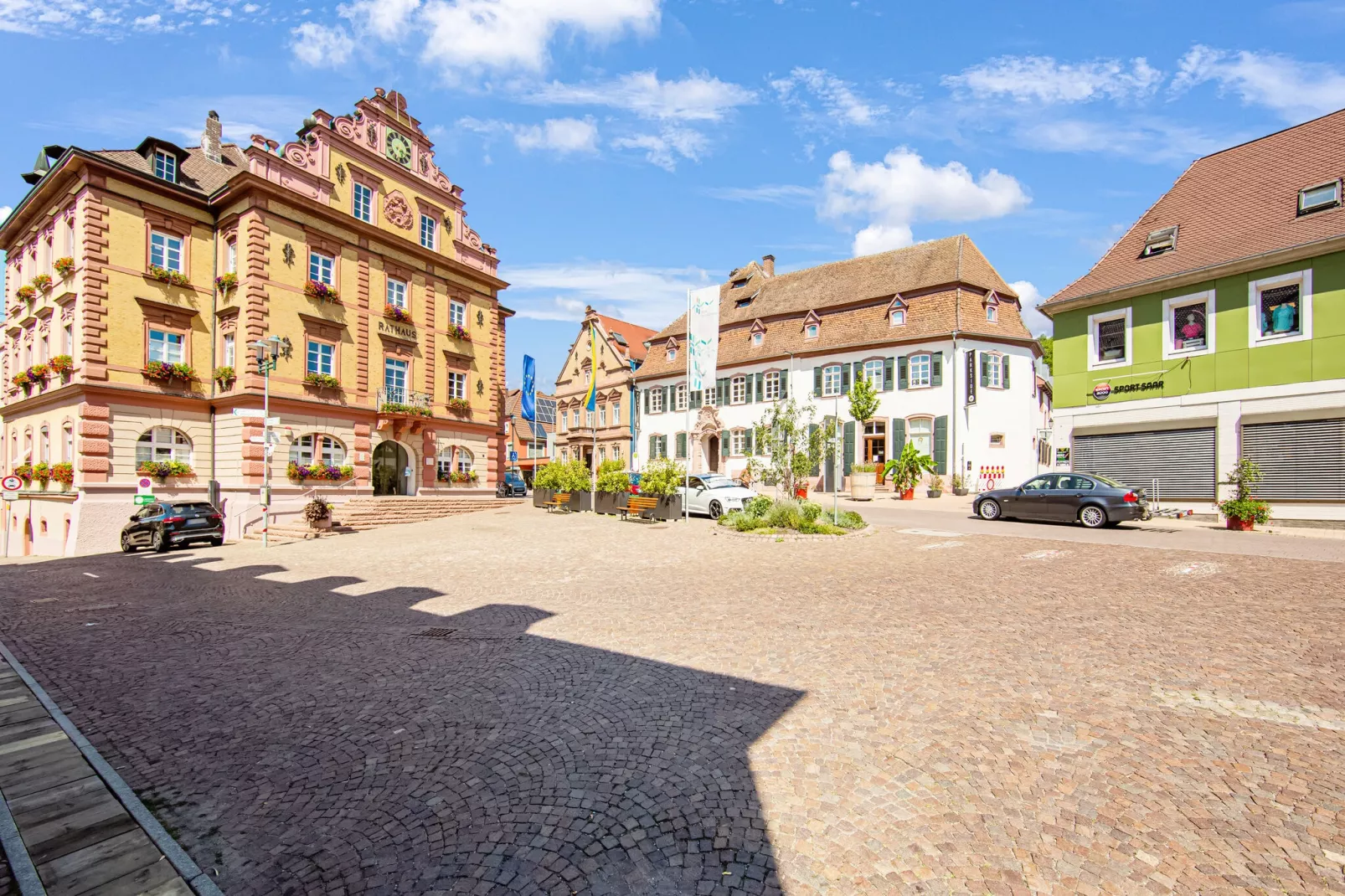 Ferienwohnung am Marktplatz-Gebiete Sommer 20 km