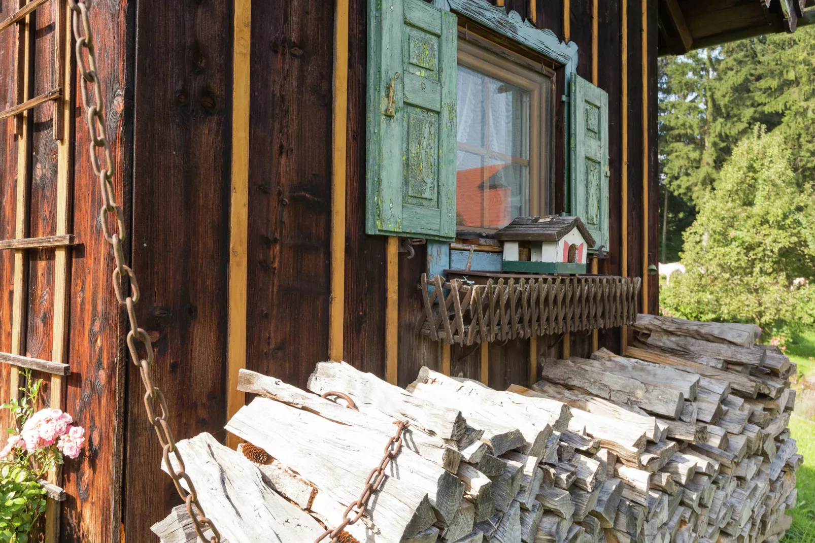Oberbuchau-Gardens in summer