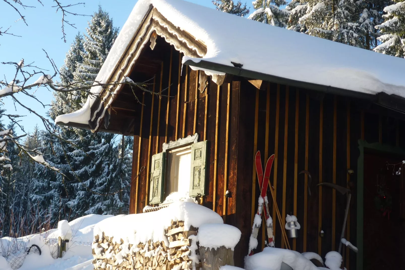Oberbuchau-Exterior in winter