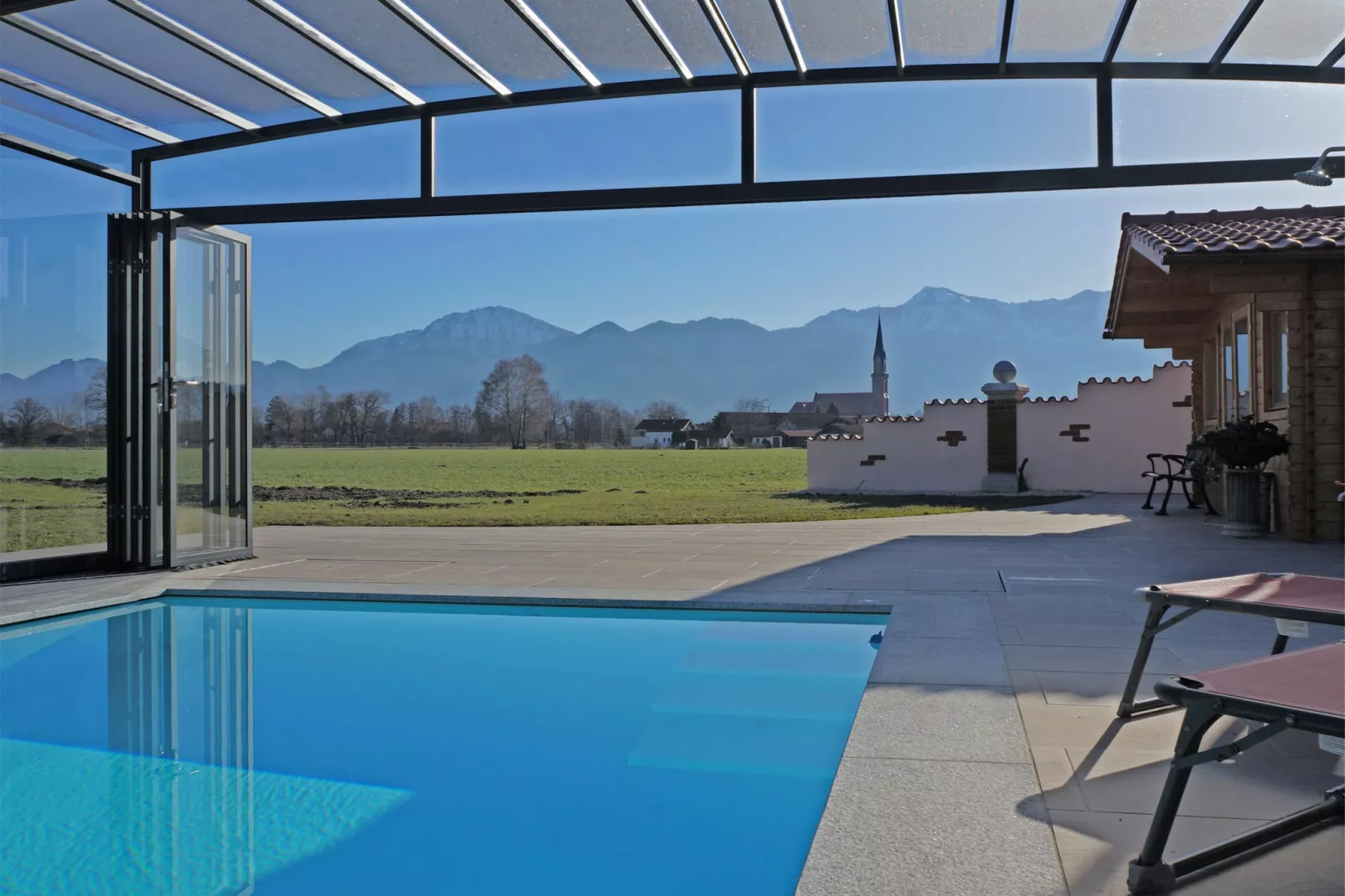 Im Bauernhaus-Pool