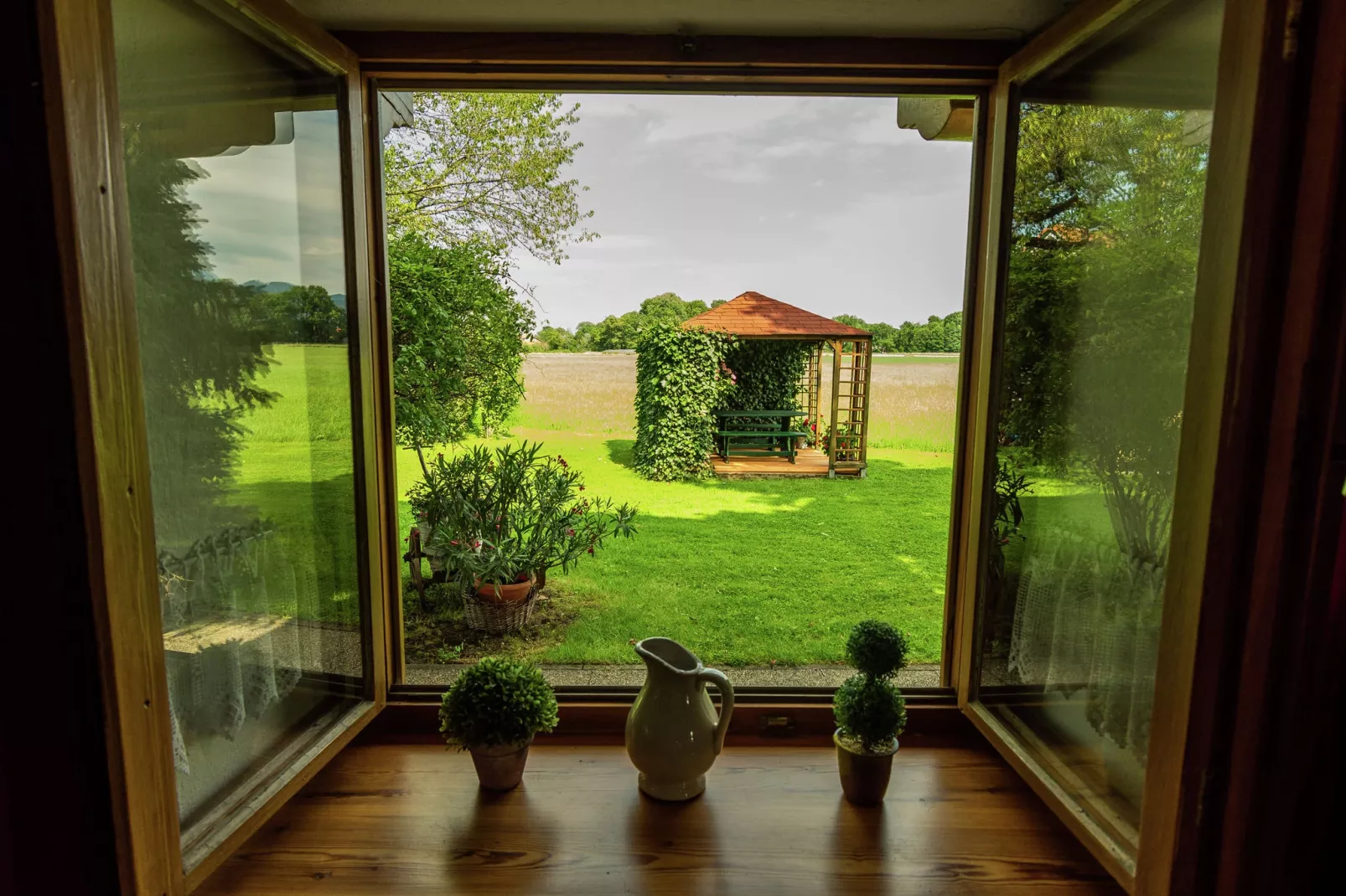 Im Bauernhaus-View summer