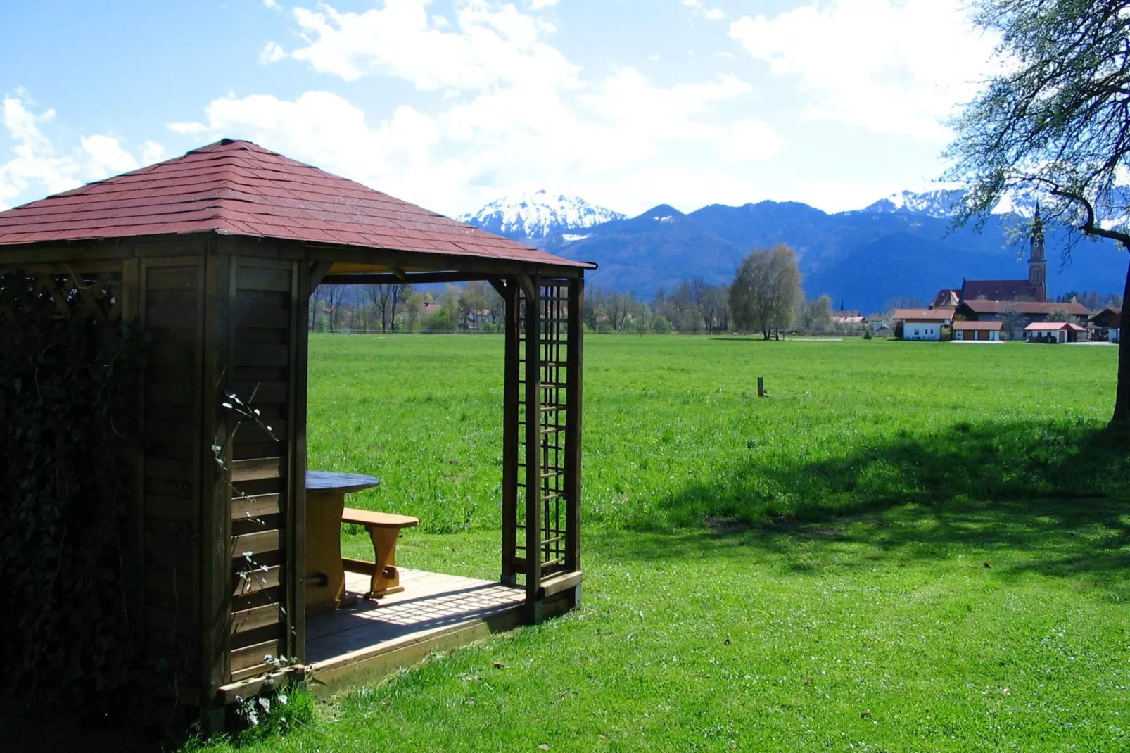 Bauernhaus-View summer