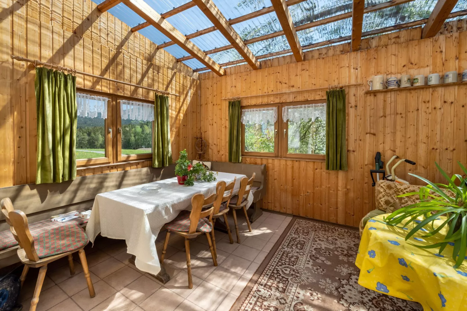 Ferienwohnung Bad Kötzting-Terrace balcony