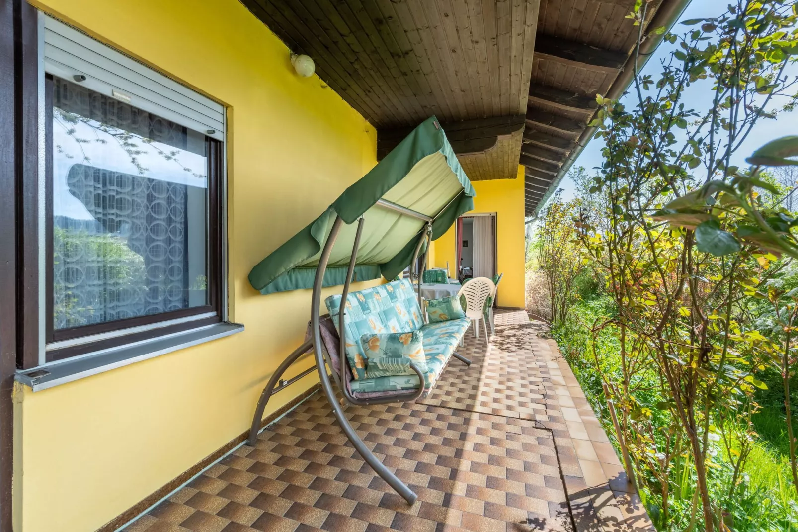 Ferienwohnung Bad Kötzting-Terrace balcony
