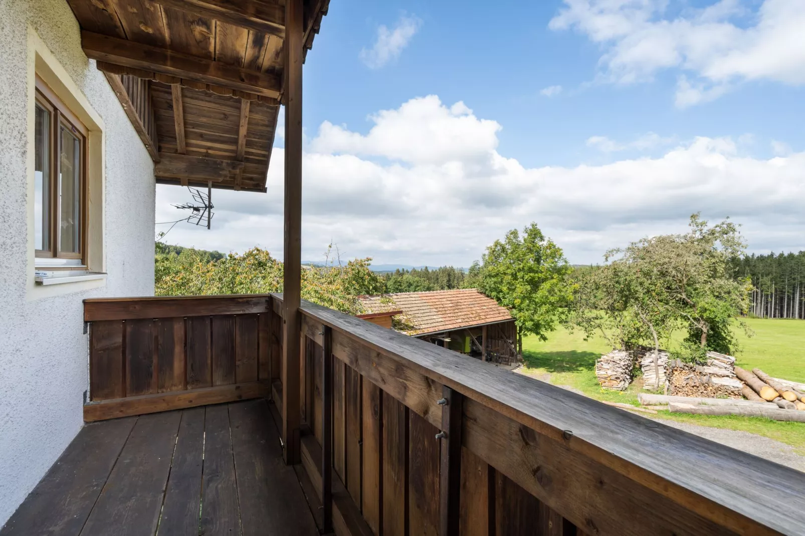 Urlaub auf dem Bauernhof-Terrasse/Balkon