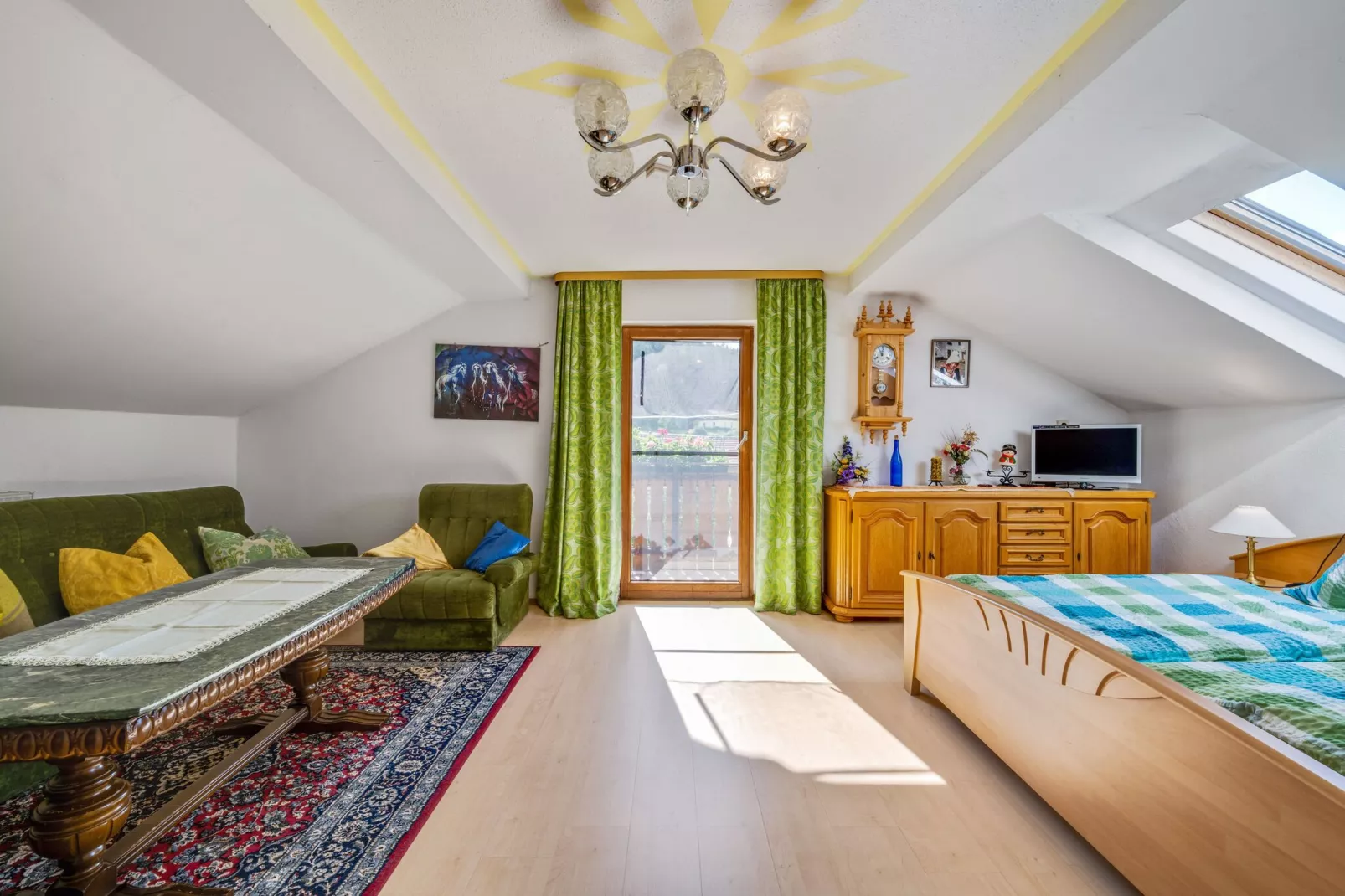 Urlaub auf dem Bauernhof-Wohnzimmer
