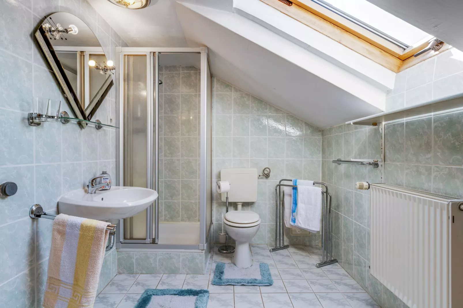 Urlaub auf dem Bauernhof-Badezimmer
