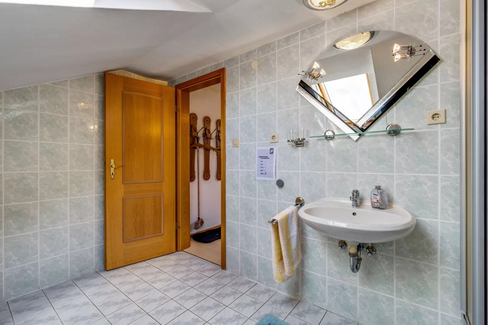 Urlaub auf dem Bauernhof-Badezimmer