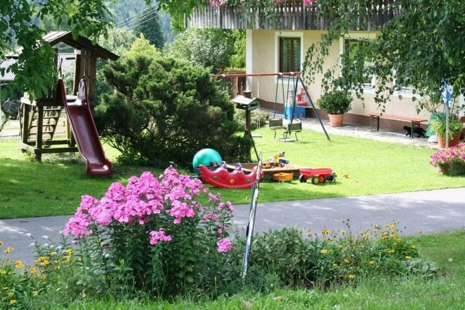 Bayerischer Wald-Jardins en été